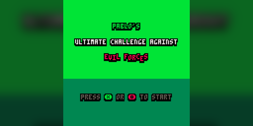 Cover image for Pablo's ultimate challenge against evil forces