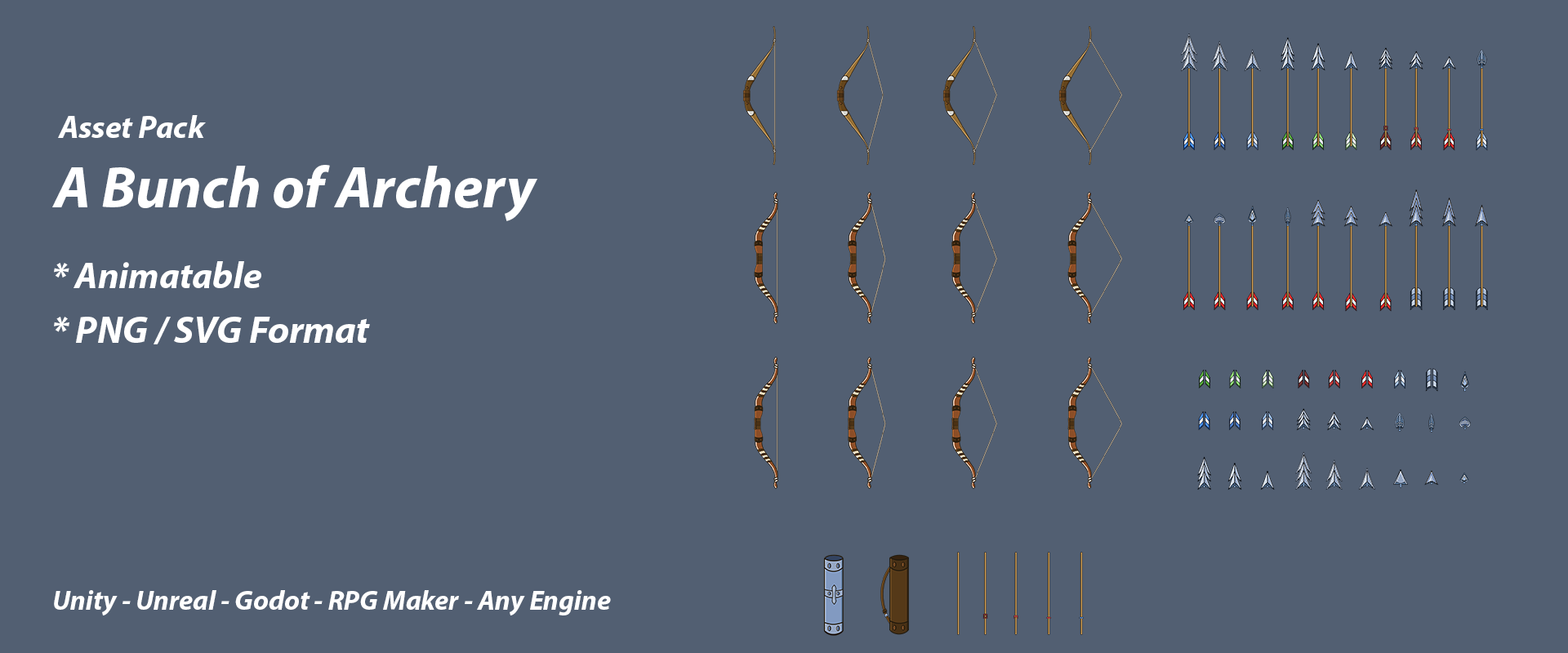 A Bunch of Archery Assets