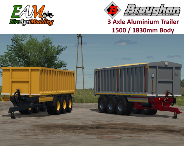 Cover image for Tri Axle Aluminium Trailer V1.0.0.1