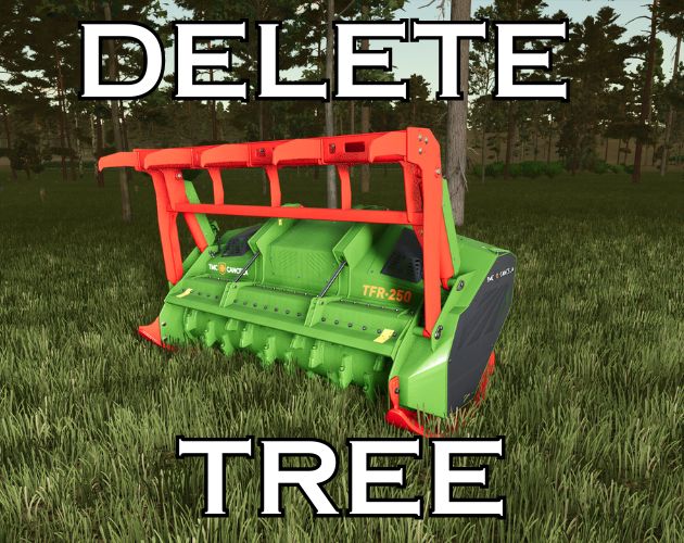 Delete tree by drxml
