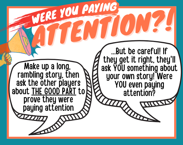 Cover image for Were You Paying Attention?!