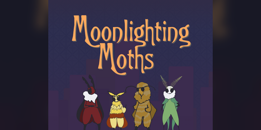 Cover image for Moonlighting Moths