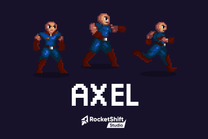 Axel - Pixel Character