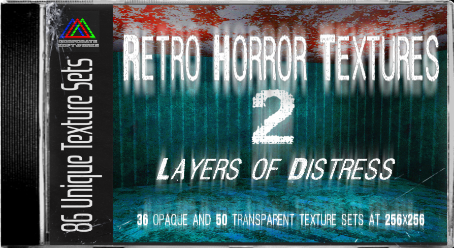 Retro Horror Textures 2 Layers of Distress