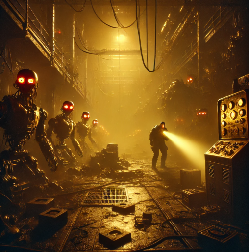 Factory Shutdown by Nunaavy for Horror Hatch 7-DAY CHALLENGE #45 - itch.io