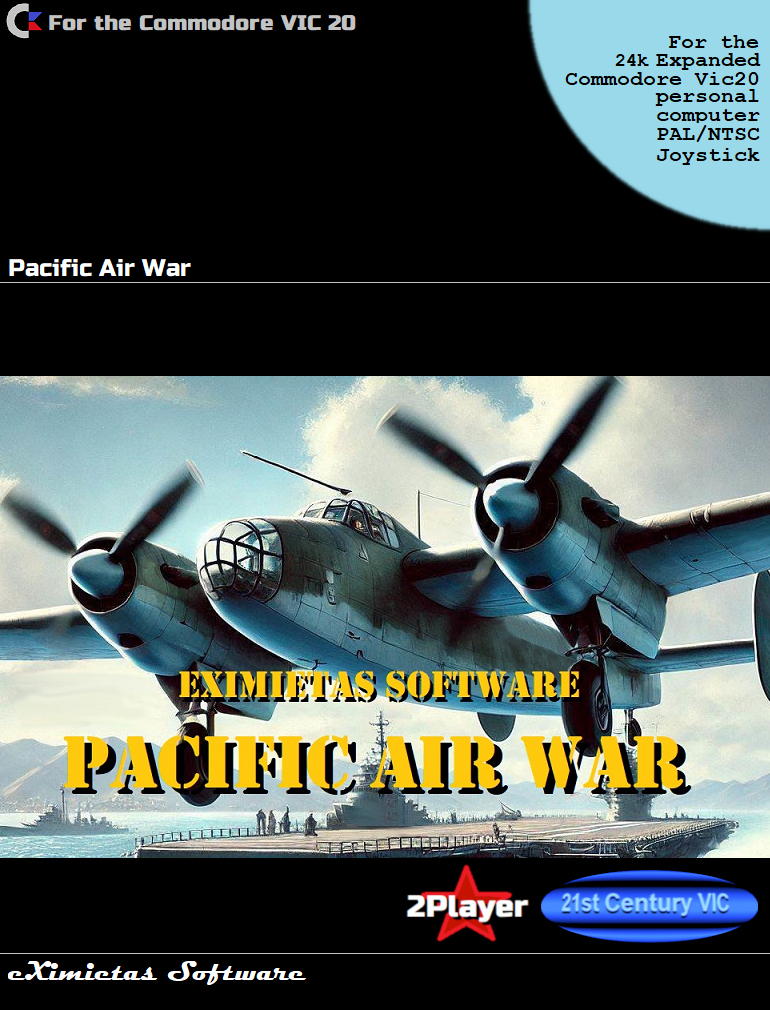 Cover image for Pacific Air War (P.A.W) Vic +24k