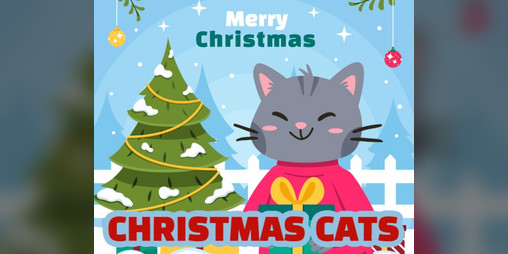 Cover image for CHRISTMAS CATS