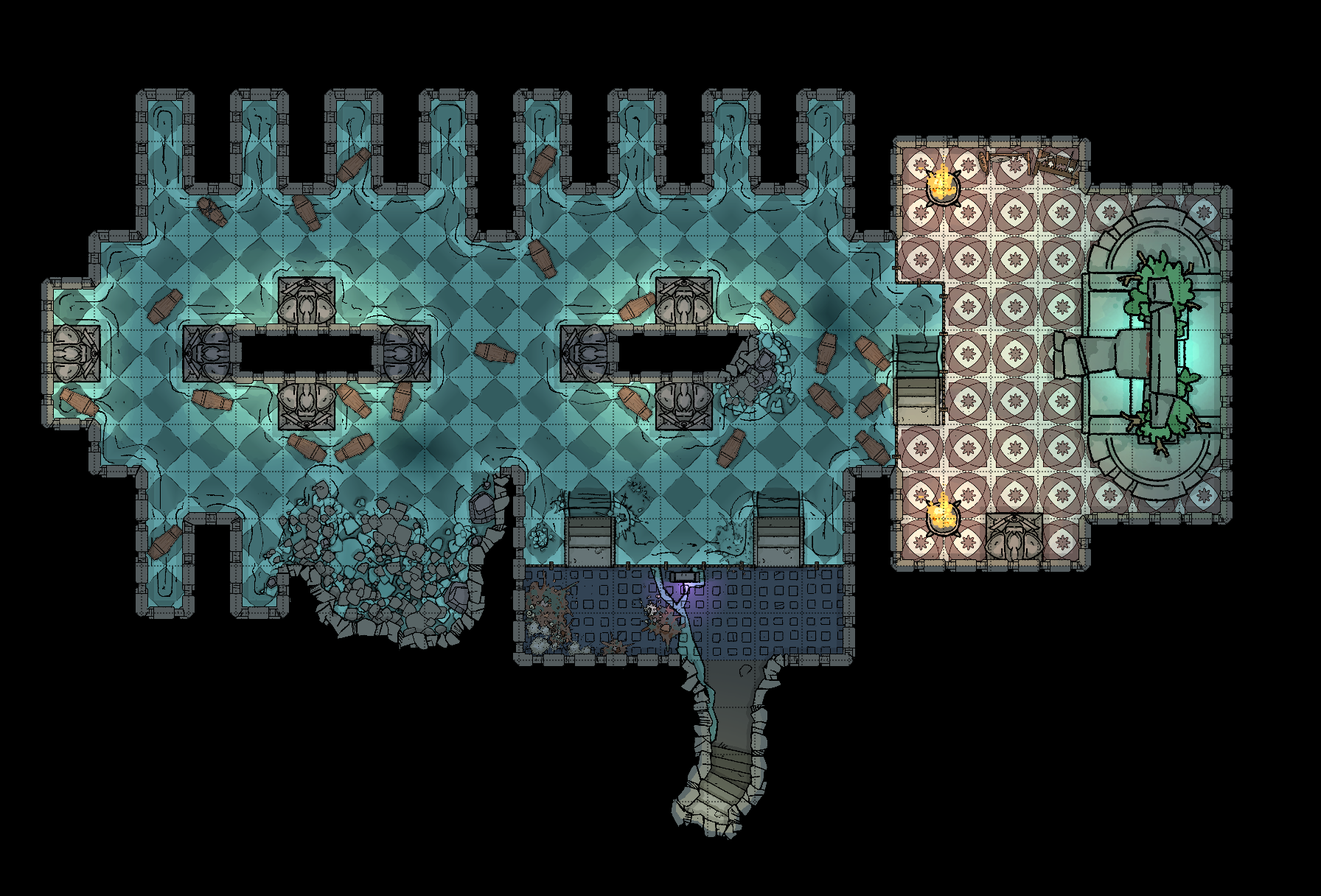 Cover of Echoes Under Fort Thunder