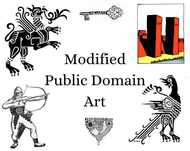 Modified Public Domain Art by seedling