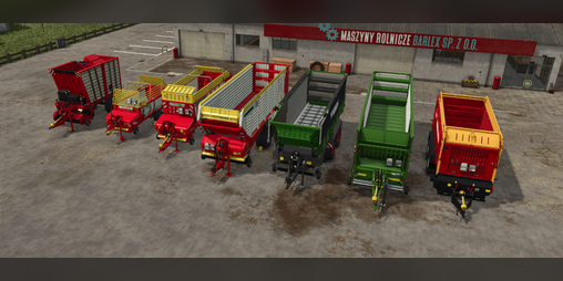 Cover image for FS25 Enhanced Forage Wagons Pack v1.1.0.0