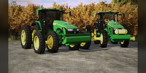 Cover image for FS25 Johndeere8R
