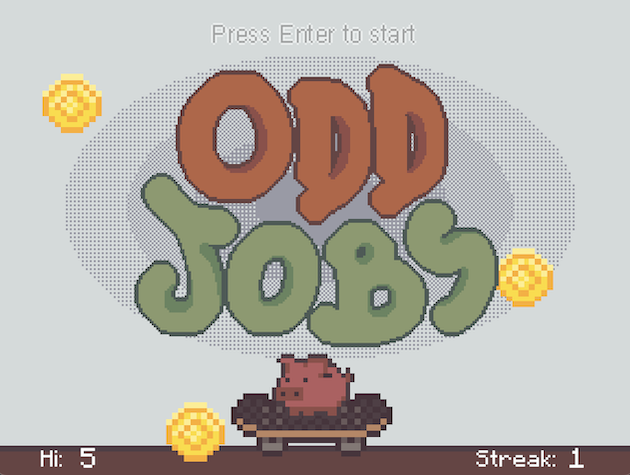 Cover image for ODD JOBS
