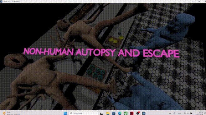 Cover image for NON-HUMAN AUTOPSY AND ESCAPE