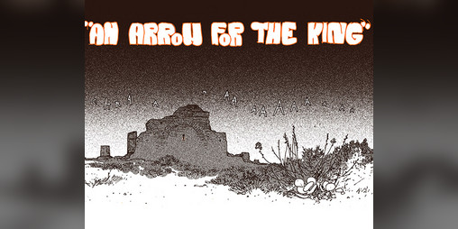 Cover image for 'an arrow for the king'