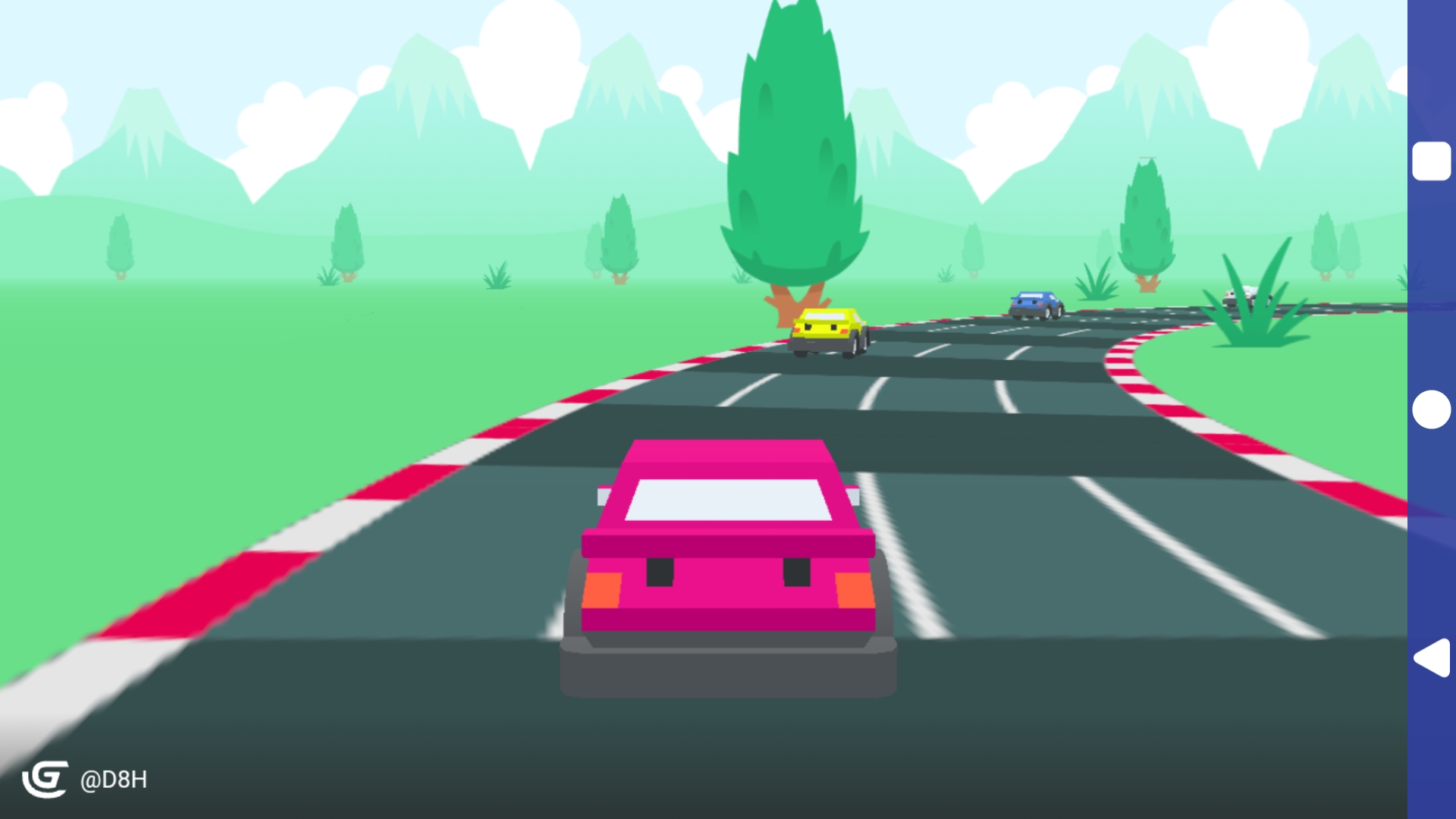 Pacific Stem 3d racing game by channasohaib