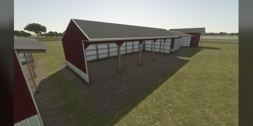 Cover image for FS25_ThreeSideShed