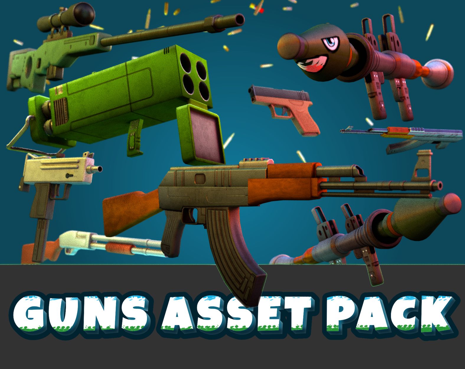 Guns Asset Pack