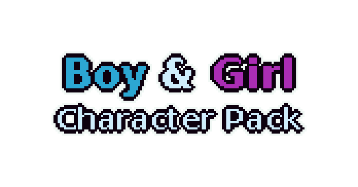 Boy and Girl - Character Pack - Free