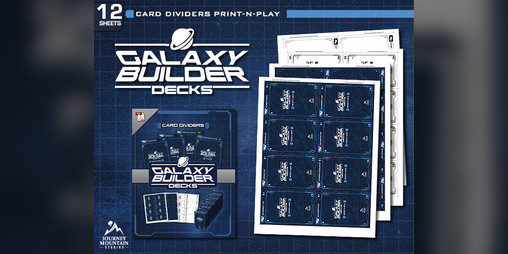 Cover image for Galaxy Builder Decks: Card Dividers