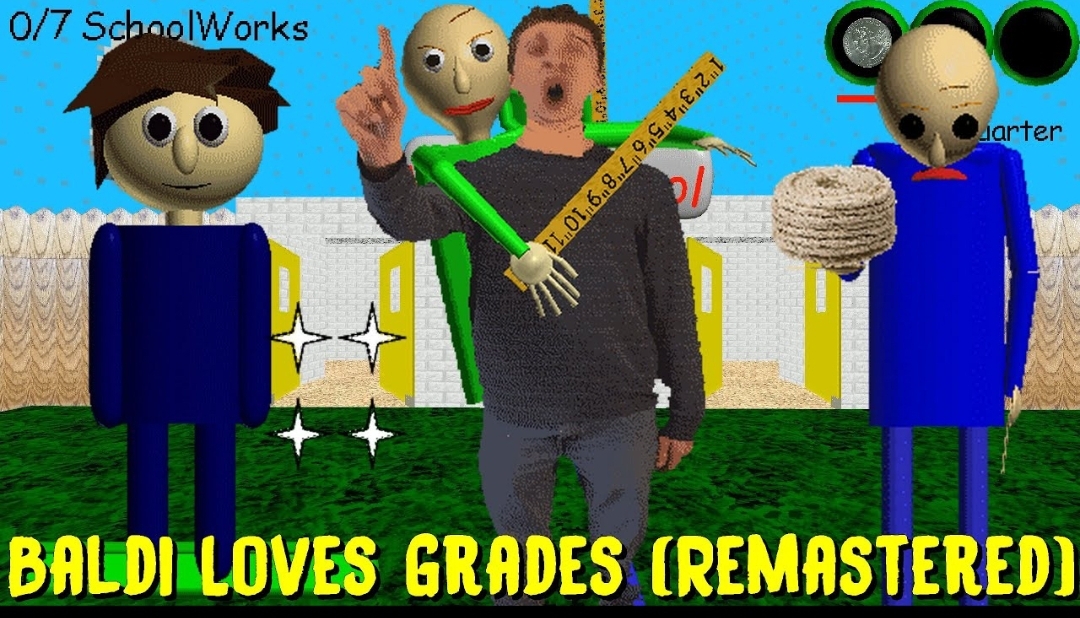 Baldi loves Grades REMASTERED ANDROID PORT by Robert's Basics Official