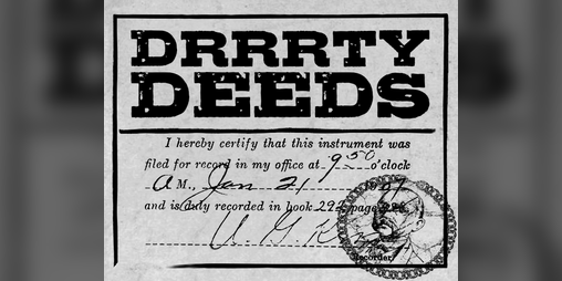 Cover image for Drrrty Deeds