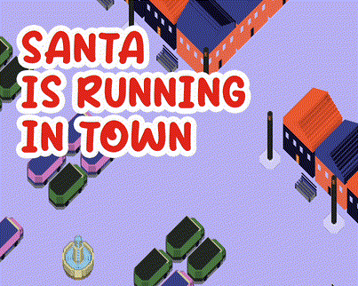 Cover image for Santa is running in town