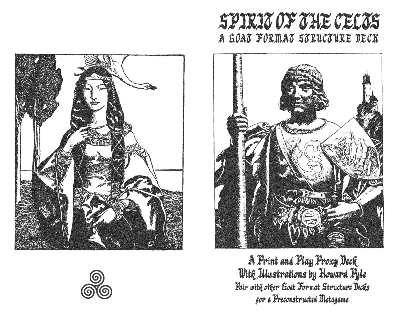 Spirit of the Celts - A Print and Play Proxy Deck