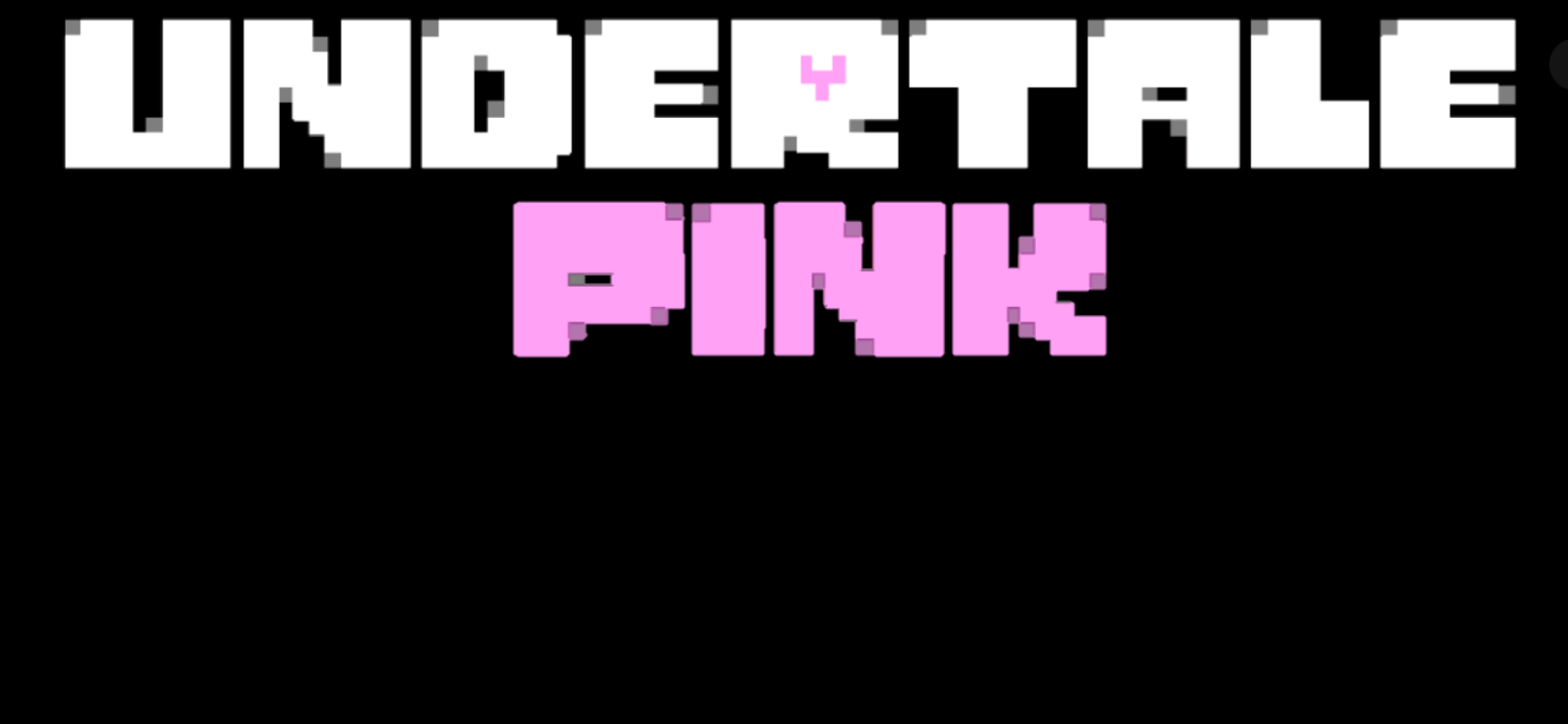 UNDERTALE PINK GAMETEST 1.5