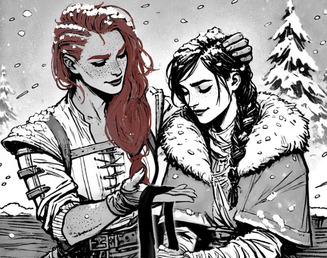Cover image for Beneath Winters Veil