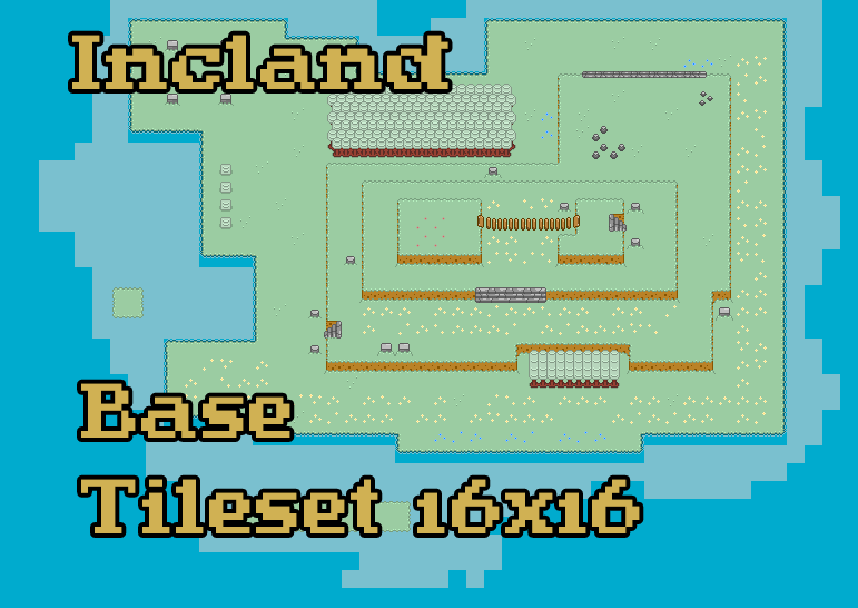 Pixel Art Base Tileset [16x16] - Incland by Chotto Inc
