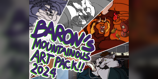Cover image for Baron's Mountainous Art Pack 2024