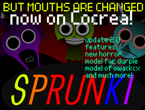 Sprunki but the mouths are changed