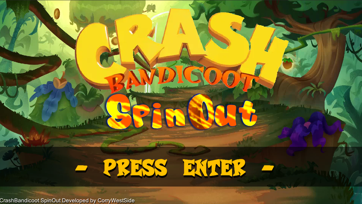 Cover image for Crash Bandicoot SpinOut