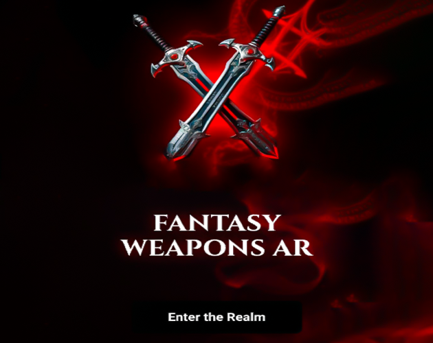 Fantasy Weapons AR app