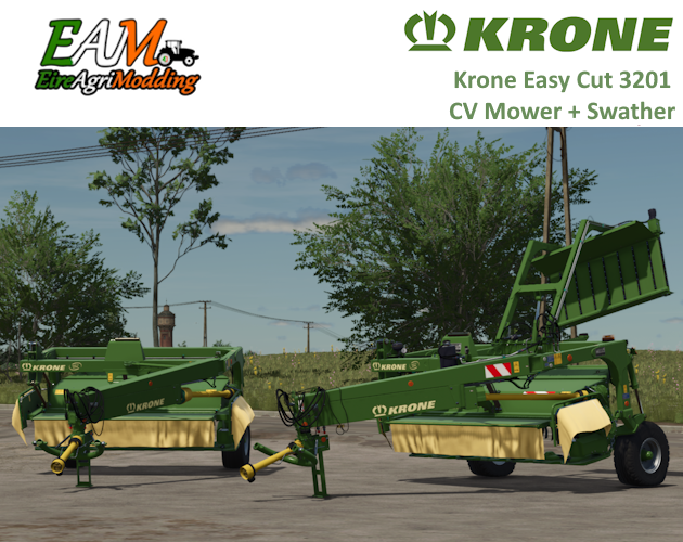 Cover image for Krone EasyCut 3201 CV Mower