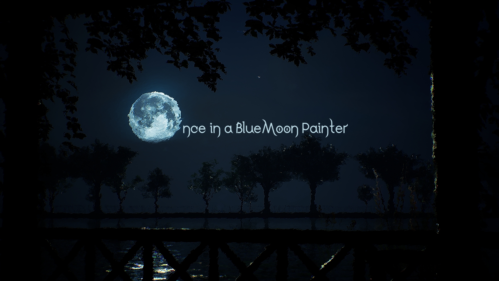 Once in a Blue Moon Painter