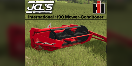 Cover image for International 1190 Mower-Conditioner