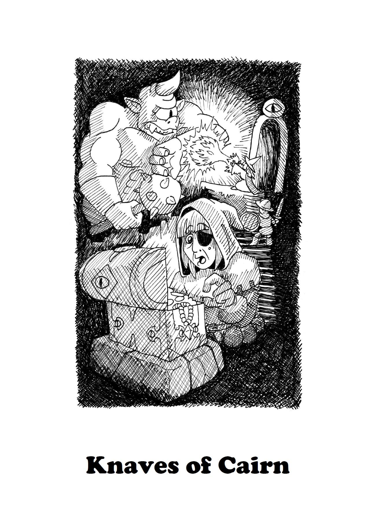 Cover image for Knaves of Cairn (Castellano)