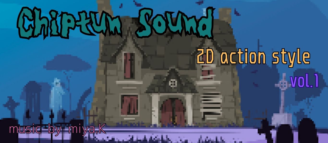 Chiptune Sound 2D action style Vol.1