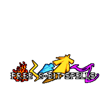 Unique Free 8-bit Spell Icons [16x16]