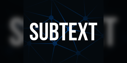 Cover image for Subtext