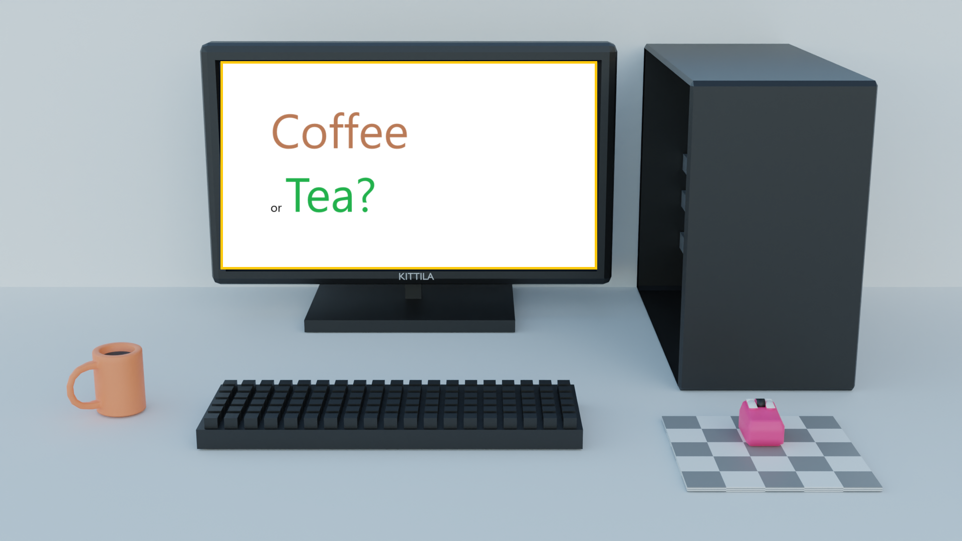 Coffee or tea