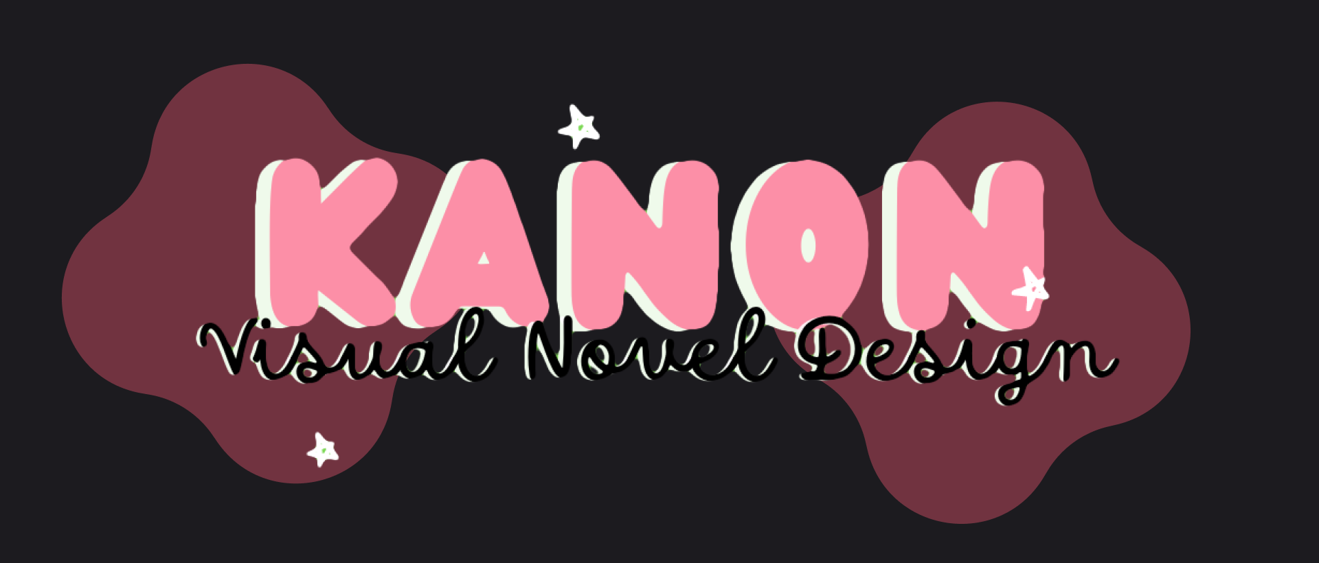 Kanon: Dark Visual Novel UI