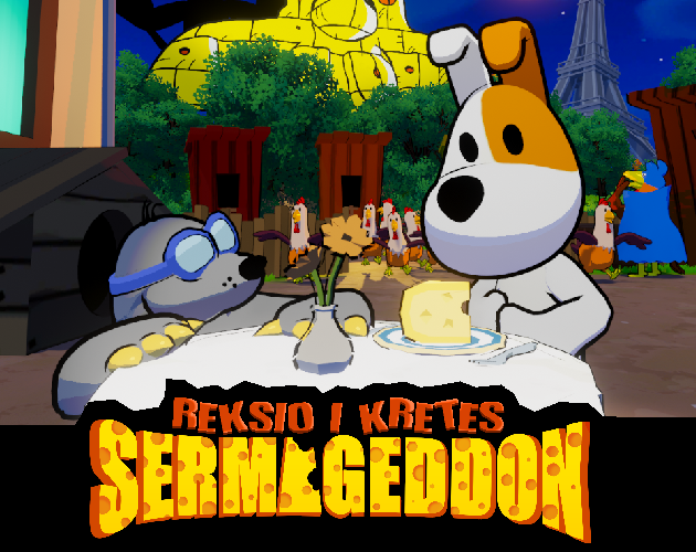 Cover image for Reksio i Kretes: Sermageddon (Cheesemageddon)