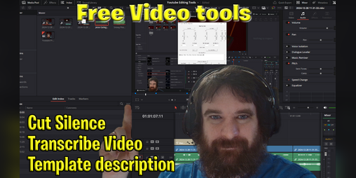 Cover image for Youtube Prep Tool (davinci resolve focused)