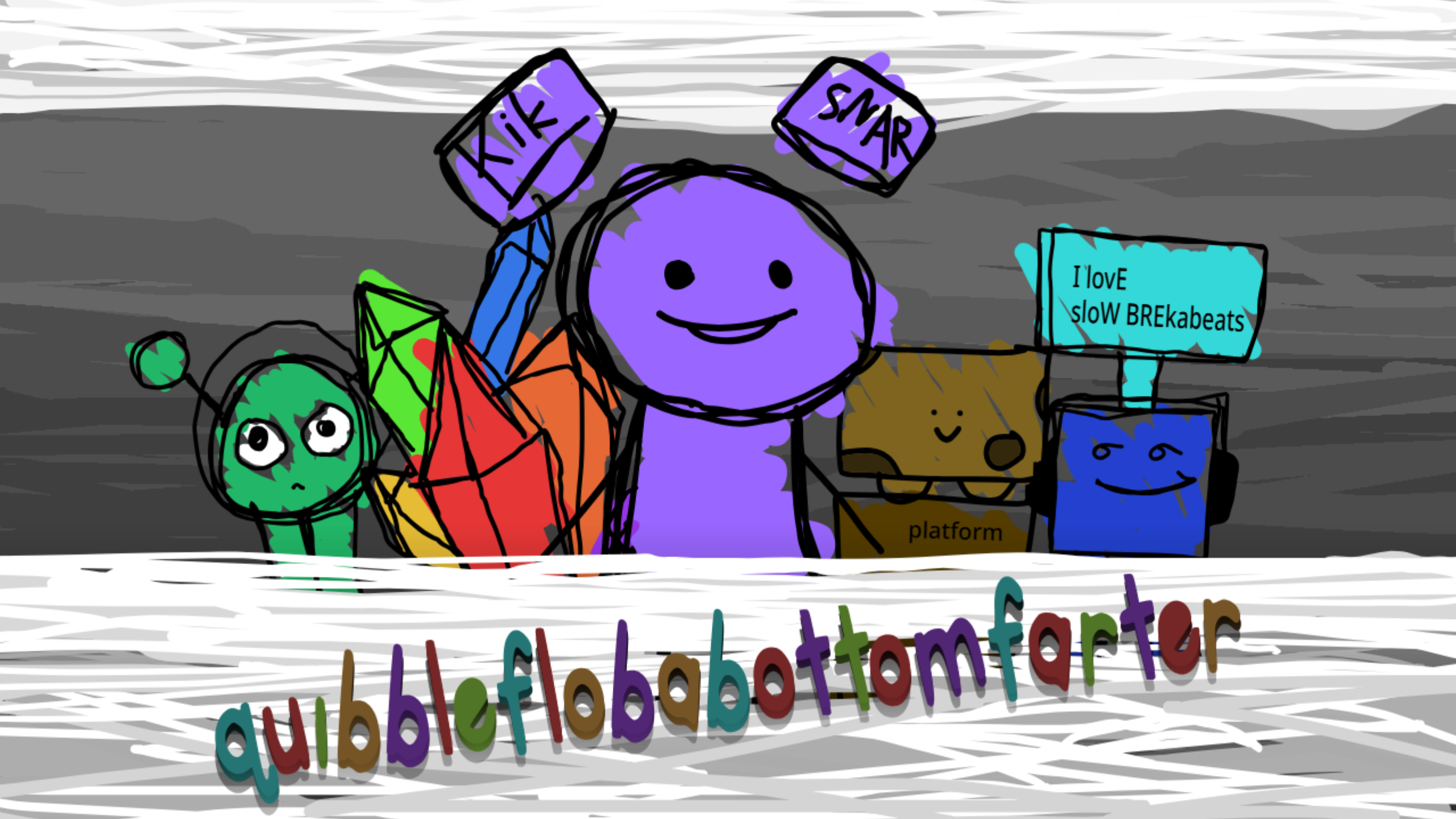Cover image for Quibbleflobabottomfarter