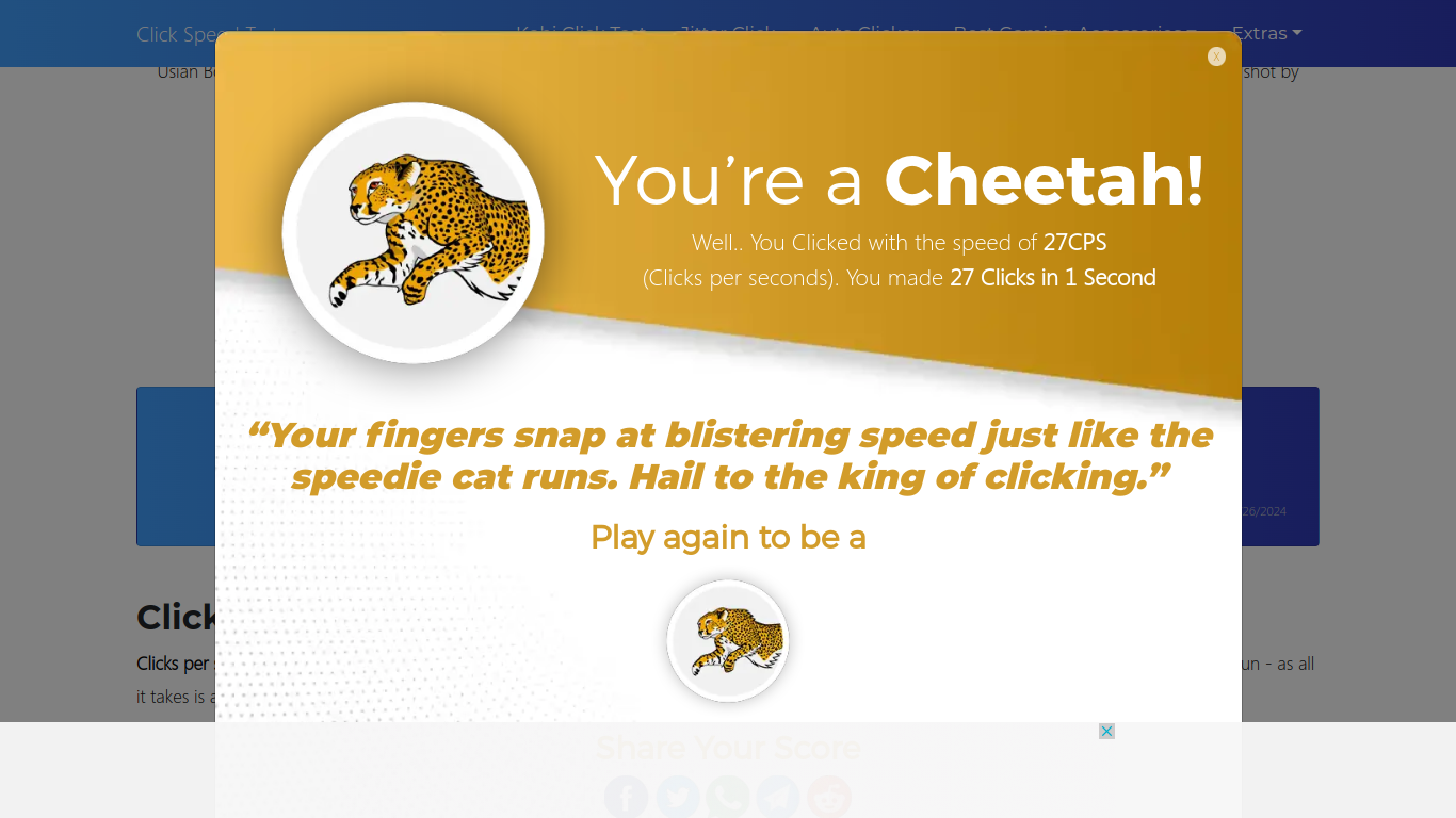 speed clicker