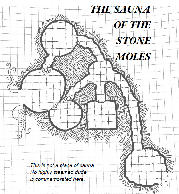 Cover image for Sauna of the Stone Moles & More! Zungeon Trilogy