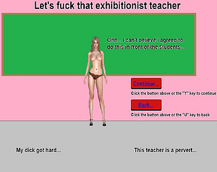 Let's fuck that exhibitionist teacher 露出狂の先生とヤろうぜ