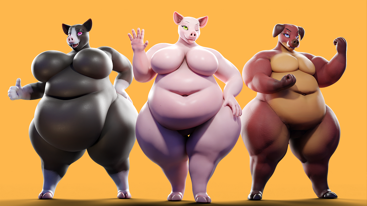 Pudgy Pig | VRC Avatar + Vtuber | v. 1